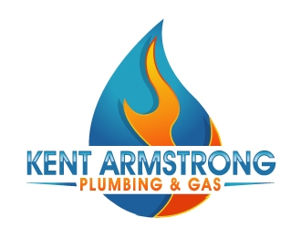 Kent Armstrong Plumbing & Gas logo design by PMG