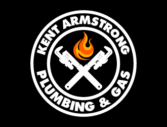 Kent Armstrong Plumbing & Gas logo design by PRN123