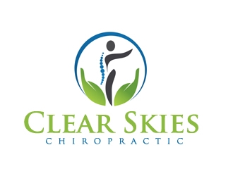 Clear Skies Chiropractic logo design by gilkkj