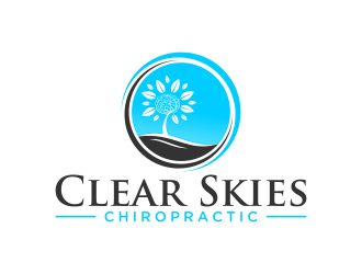 Clear Skies Chiropractic logo design by deddy