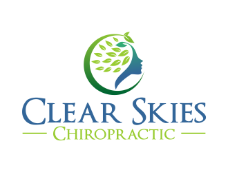 Clear Skies Chiropractic logo design by done