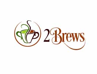 2Brews logo design by SOLARFLARE