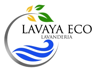 LAVAYA ECO LAVANDERIA logo design by jetzu