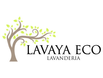 LAVAYA ECO LAVANDERIA logo design by jetzu