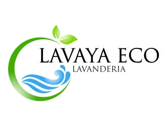 LAVAYA ECO LAVANDERIA logo design by jetzu