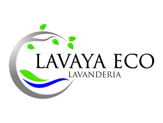 LAVAYA ECO LAVANDERIA logo design by jetzu