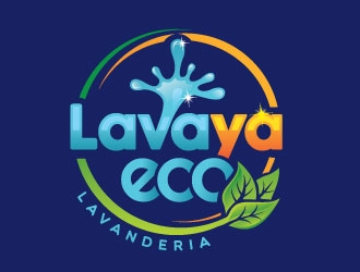 LAVAYA ECO LAVANDERIA logo design by REDCROW