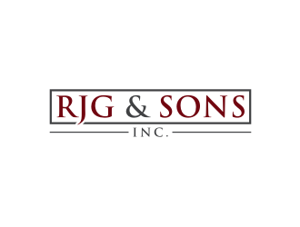 RJG & Sons, Inc. logo design by nurul_rizkon