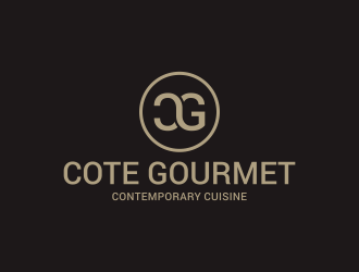 cote gourmet logo design by arturo_