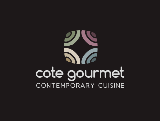cote gourmet logo design by YONK