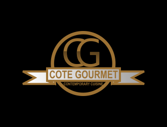 cote gourmet logo design by Kopiireng