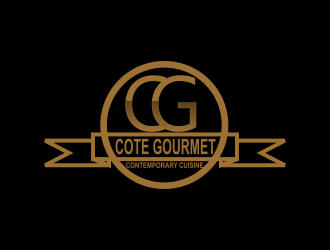 cote gourmet logo design by Kopiireng