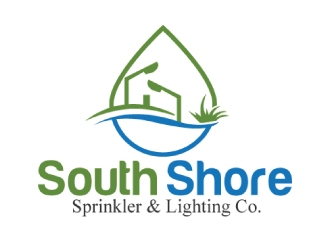 South Shore Sprinkler & Lighting Co. logo design by Boomstudioz