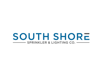 South Shore Sprinkler & Lighting Co. logo design by yeve