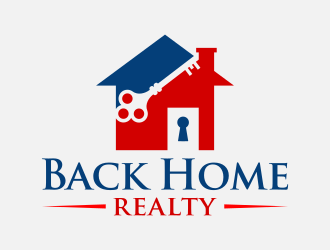 Back Home Realty logo design by Dakon