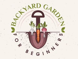 Backyard Garden For Beginners logo design by DreamLogoDesign