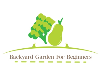 Backyard Garden For Beginners logo design by pandudes