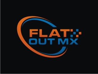 Flat Out MX logo design by bricton