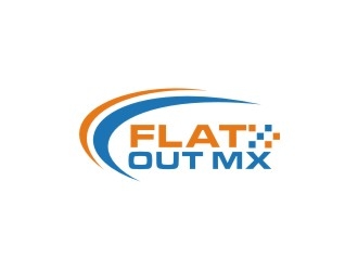 Flat Out MX logo design by bricton