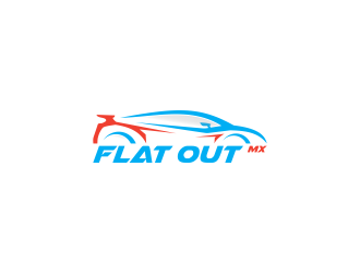 Flat Out MX logo design by salis17
