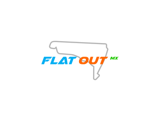 Flat Out MX logo design by salis17