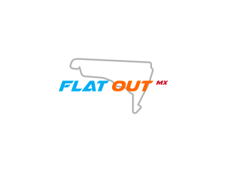 Flat Out MX logo design by salis17