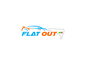 Flat Out MX logo design by salis17
