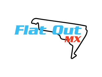 Flat Out MX logo design by Kruger