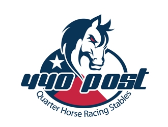 440 Post logo design by DreamLogoDesign