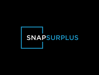 SnapSurplus logo design by alby