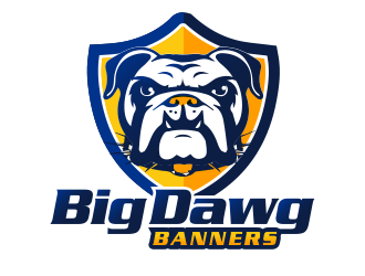 Big Dawg banners logo design by BeDesign