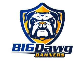 Big Dawg banners logo design by BeDesign