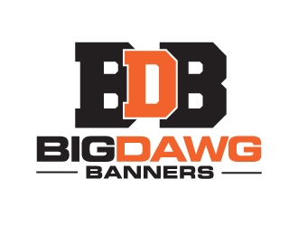 Big Dawg banners logo design by moomoo