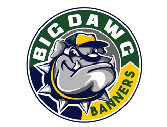 Big Dawg banners logo design by veron
