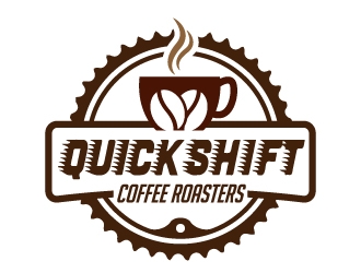 Quick Shift Coffee Roasters logo design by jaize