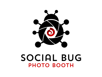 Social Bug Photo Booth logo design by aldesign