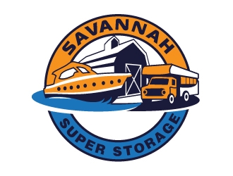 Savannah Super Storage logo design by zenith