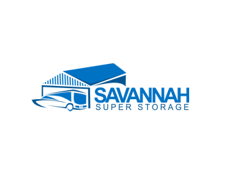 Savannah Super Storage logo design by lokomotif77
