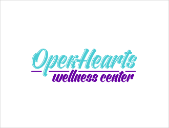 Open Hearts Wellness Center logo design by catalin