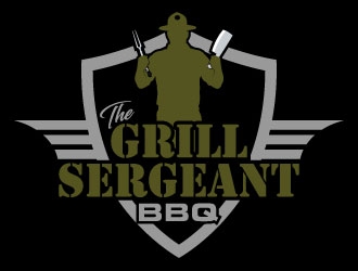 The Grill Sergeant BBQ logo design by daywalker