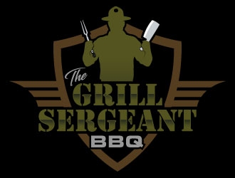 The Grill Sergeant BBQ logo design by daywalker