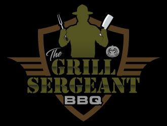 The Grill Sergeant BBQ logo design by daywalker