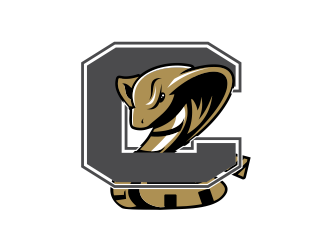 Coaldale Cobras logo design by evdesign
