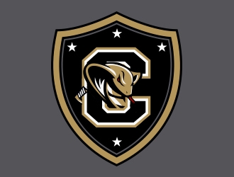 Coaldale Cobras logo design by MarkindDesign