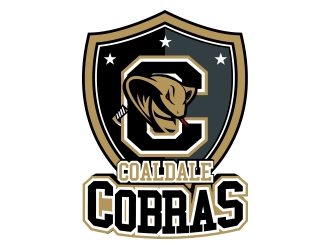 Coaldale Cobras logo design by MarkindDesign