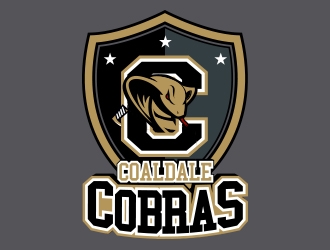 Coaldale Cobras logo design by MarkindDesign