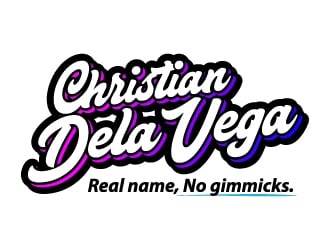 DJ Christian Dela Vega logo design by jaize