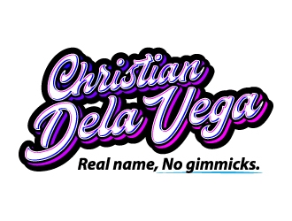 DJ Christian Dela Vega logo design by jaize