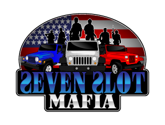 Seven Slot Mafia logo design by fastsev