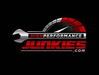 Highperformancejunkies.com logo design by pencilhand
